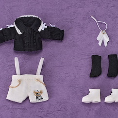 未分類 黏土娃 服裝套組 吊帶短褲套組 白 & 黑 Nendoroid Doll Outfit Set Suspender Shorts Set (White & Black)