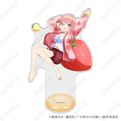 五等分的新娘 「中野一花」草莓家居服 BIG 亞克力企牌 Strawberry Room Wear Big Acrylic Stand 1 Ichika【The Quintessential Quintuplets】