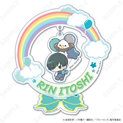 BLUE LOCK 藍色監獄 「糸師凛」拿破崙外套×鷹 第二彈 Q版 亞克力小企牌 Acrylic Stand Mini Character Ver. 6 Itoshi Rin Napoleon Jacket x Hawk Vol. 2【Blue Lock】