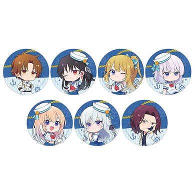 歡迎來到實力至上主義的教室 56mm Q版 徽章 海員 Ver. (7 個入) Mini Character Can Badge Marine Look (7 Pieces)【Classroom of the Elite】