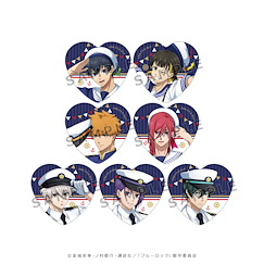 BLUE LOCK 藍色監獄 心形徽章 海員 Ver. (7 個入) Original Illustration Heart Can Badge Marine Look (7 Pieces)【Blue Lock】