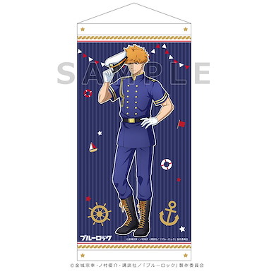 BLUE LOCK 藍色監獄 「國神鍊介」水手 Style 小掛布 Original Illustration Mini Tapestry Kunigami Rensuke Marine Look【Blue Lock】