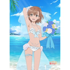 魔法禁書目錄系列 「御坂美琴」婚紗水著 Ver. B2 掛布 Original Illustration B2 Tapestry Mikoto Misaka / Wedding Swimwear【A Certain Magical Index Series】