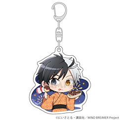 WIND BREAKER—防風少年— 「櫻遙」浴衣 Q版 亞克力匙扣 Acrylic Key Chain Sakura Haruka / Yukata【Wind Breaker】