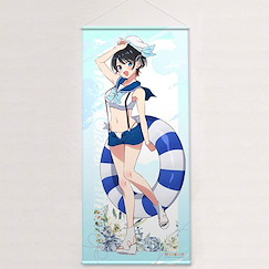 出租女友 「更科瑠夏」水手泳裝 特大 掛布 New Illustration Jumbo Wall Scroll (Ruka Sarashina / Marine Sailor Swimsuit)【Rent-A-Girlfriend】