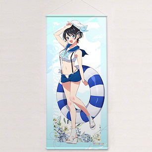 出租女友 「更科瑠夏」水手泳裝 特大 掛布 New Illustration Jumbo Wall Scroll (Ruka Sarashina / Marine Sailor Swimsuit)【Rent-A-Girlfriend】