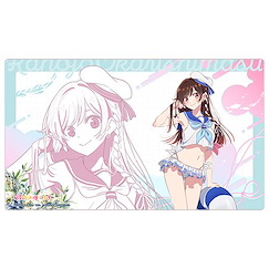 出租女友 「水原千鶴」水手泳裝 橡膠桌墊 Original Illustration Rubber Mat Mizuhara Chizuru / Marine Sailor Swimwear【Rent-A-Girlfriend】