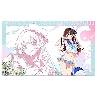 出租女友 「水原千鶴」水手泳裝 橡膠桌墊 Original Illustration Rubber Mat Mizuhara Chizuru / Marine Sailor Swimwear【Rent-A-Girlfriend】