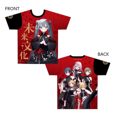 VOCALOID系列 (加大) 39Culture 2023 EXTRA COSPLAY 全圖案 白色 T-Shirt 39Culture 2023 Extra Cosplay Full Graphic T-Shirt (XL Size)【VOCALOID Series】