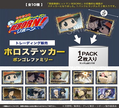 家庭教師HITMAN REBORN! 貼紙 梵哥利家族 (10 個入) Hologram Sticker Vongola Family (10 Pieces)【Reborn!】