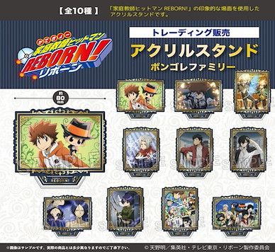 家庭教師HITMAN REBORN! 亞克力企牌 梵哥利家族 (10 個入) Acrylic Stand Vongola Family (10 Pieces)【Reborn!】