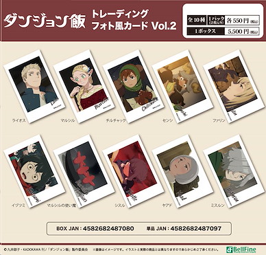 迷宮飯 相片風格 珍藏咭 Vol.2 (10 個入) Photo Style Card Vol. 2 (10 Pieces)【Delicious in Dungeon】