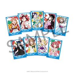 LoveLive! Sunshine!! 方形徽章 花札柄 (9 個入) Hanafuda Pattern Can Badge (9 Pieces)【Love Live! Sunshine!!】