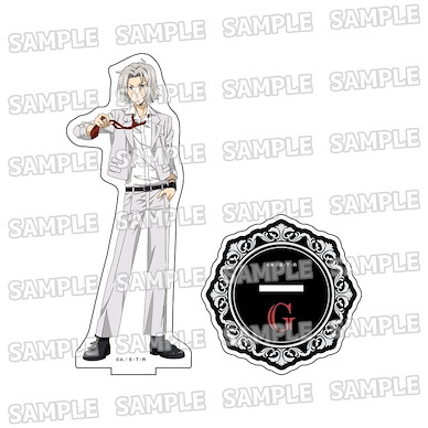 家庭教師HITMAN REBORN! 「獄寺隼人」白色西裝 Ver. BIG 亞克力企牌 Original Illustration Big Acrylic Stand White Suit Ver. 2 Gokudera Hayato【Reborn!】