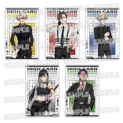 HIGH CARD 亞克力方塊 (5 個入) Original Illustration Acrylic Block Collection (5 Pieces)【HIGH CARD】