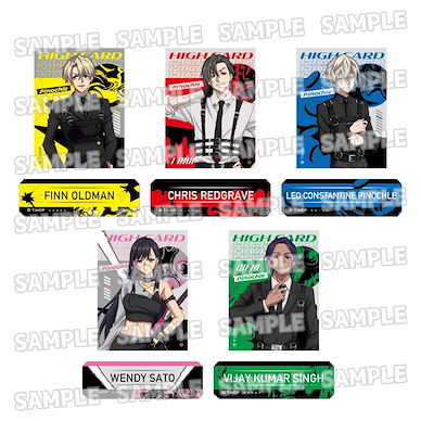 HIGH CARD 貼紙 (5 個入) Original Illustration Sticker Collection (5 Pieces)【HIGH CARD】