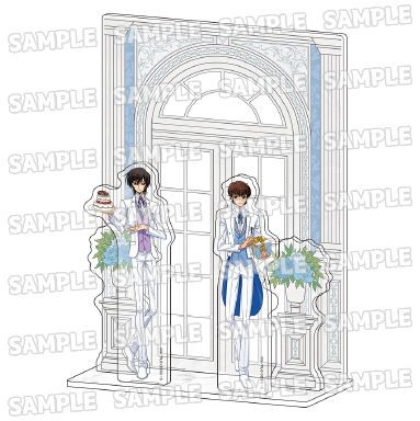 Code Geass 叛逆的魯魯修 「魯路修 + 樞木朱雀」朱雀生日 Ver.  亞克力背景企牌 Original Illustration Acrylic Diorama Suzaku Birthday Ver.【Code Geass】