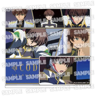 Code Geass 叛逆的魯魯修  亞克力背景小企牌 經典場面 2 Best Scenes Mini Acrylic Diorama 2【Code Geass】