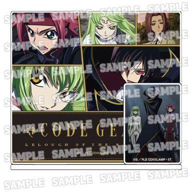 Code Geass 叛逆的魯魯修  亞克力背景小企牌 經典場面 3 Best Scenes Mini Acrylic Diorama 3【Code Geass】