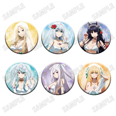 我想成為影之強者！ 56mm 徽章 緍紗泳裝 Ver. (6 個入) Original Illustration Can Badge Collection Wedding Swimwear Ver. (6 Pieces)【The Eminence in Shadow】