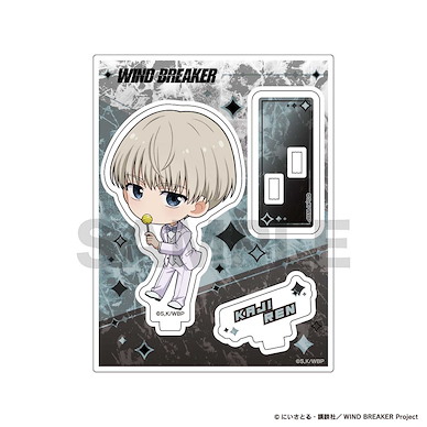 WIND BREAKER—防風少年— 「梶蓮」白色西裝 Q版 小企牌 Mini Character Acrylic Stand Kaji Ren【Wind Breaker】