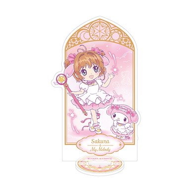 百變小櫻 Magic 咭 「木之本櫻 + My Melody」Sanrio 系列 合作 閃閃 亞克力企牌 Hologram Acrylic Stand x Sanrio Characters 02 Kinomoto Sakura x My Melody (Collaboration Illustration)【Cardcaptor Sakura】