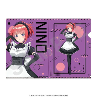 五等分的新娘 「中野二乃」女僕 Ver. A4 文件套 Clear File Nakano Nino【The Quintessential Quintuplets】