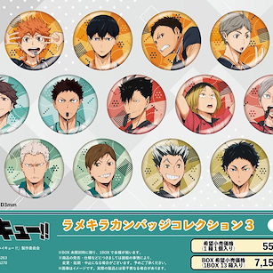 排球少年!! 58mm 徽章 (13 個入) Lame Kira Can Badge Collection 3 (13 Pieces)【Haikyu!!】