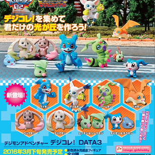 數碼暴龍系列 數碼精靈夥伴們 DATA 3 (8 個入) DejiColle! DATA 3 (8 Pieces)【Digimon Series】