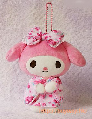 Sanrio系列 粉紅睡衣 掛飾 Kawaii Pajamas Standing Mascot My Melody Pink【Sanrio】