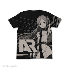 刀劍神域系列 (加大)「亞絲娜」AR 黑色 T-Shirt Asuna AR T-Shirt / BLACK - XL【Sword Art Online Series】