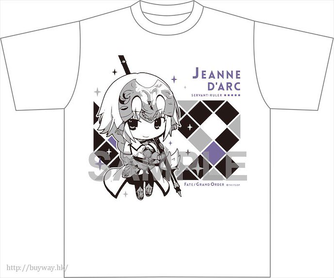 Fate系列 : 日版 (大碼)「ruler (聖女貞德)」T-Shirt