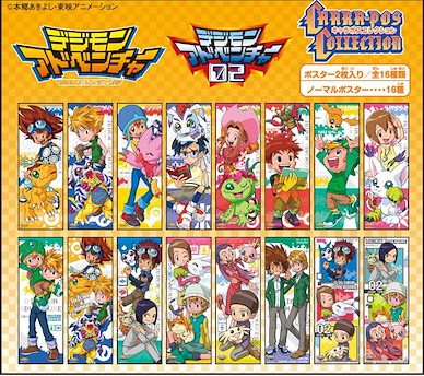 數碼暴龍系列 收藏海報 (16 枚入) Poster (16 Pieces)【Digimon Series】