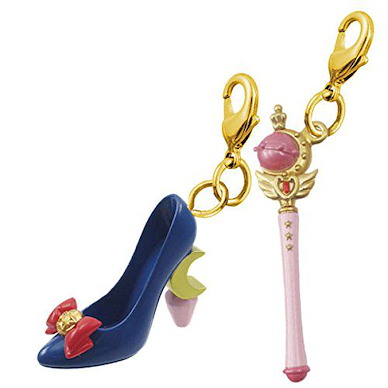 美少女戰士 E賞「月野兔」高跟鞋&變身棒 掛飾 (一番賞 Pretty Treasures) Ichiban Kuji Pretty Treasures Price E Strap Sailor Moon【Sailor Moon】