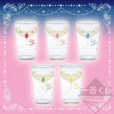 美少女戰士 (1 套 5 款) G賞 玻璃杯 (一番賞 Pretty Treasures) Ichiban Kuji Pretty Treasures Price G Glass (5 Pieces)【Sailor Moon】