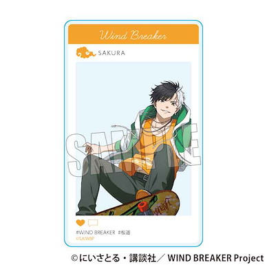 WIND BREAKER—防風少年— 「櫻遙」滑板 Ver. 亞克力咭 Acrylic Card Sakura Haruka Skater Ver.【Wind Breaker】