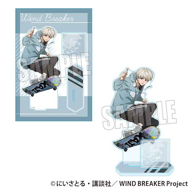 WIND BREAKER—防風少年— 「梶蓮」滑板 Ver. 25cm MEGA 亞克力企牌 Mega Acrylic Stand Kaji Ren Skater Ver.【Wind Breaker】