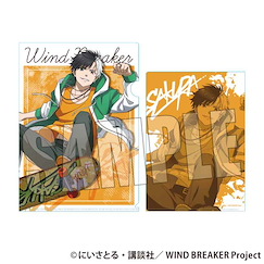 WIND BREAKER—防風少年— 「櫻遙」滑板 Ver. A4 文件套 Clear File Sakura Haruka Skater Ver.【Wind Breaker】