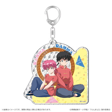 亂馬 1/2 「早乙女亂馬」男&女 亂馬½ SHINE 亞克力匙扣 SHINE Acrylic Key Chain Ranma (Male) & Ranma (Female)【Ranma 1/2】