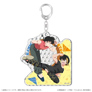 亂馬 1/2 「響良牙 + 早乙女亂馬」亂馬½ SHINE 亞克力匙扣 SHINE Acrylic Key Chain Ranma & Ryoga【Ranma 1/2】