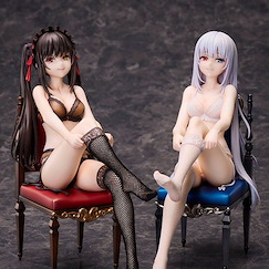 約會大作戰 1/7「時崎狂三 + 白女王」Date A Bullet 1/7 Date A Bullet Kurumi Tokisaki & White Queen Set【Date A Live】