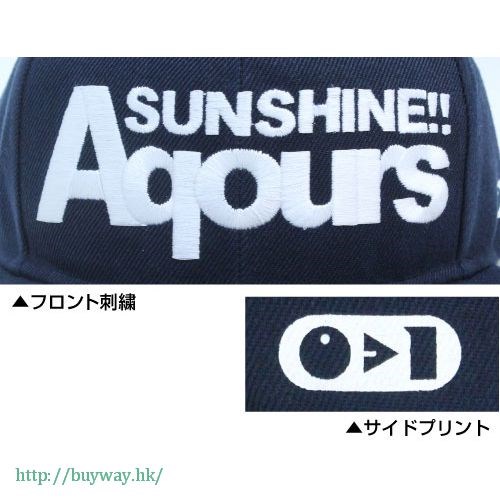 LoveLive! Sunshine!! : 日版 「Aqours」刺繡 Cap 帽