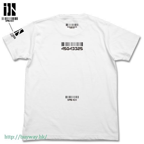 ID-0 : 日版 (大碼)「伊度」白色 T-Shirt