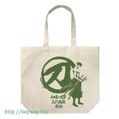 海賊王 「卓洛」米白 大容量 手提袋 Zoro Large Tote Bag / NATURAL【ONE PIECE】