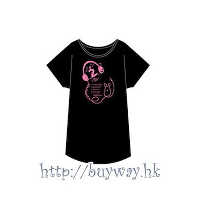 月歌。 (均碼)「如月戀 (2月)」黑色 T-Shirt T-Shirt BLACK Kisaragi Koi【Tsukiuta.】
