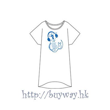 月歌。 (均碼)「文月海 (7月)」白色 T-Shirt T-Shirt WHITE Fuduki Kai【Tsukiuta.】