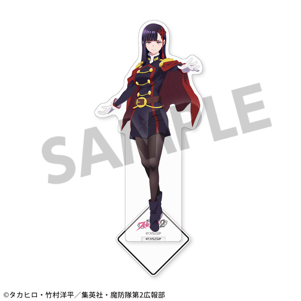 日版《魔都精兵的奴隸》「出雲天花」Season 2 亞克力企牌: buyway.hk