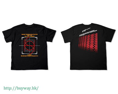 機動警察 (加大)「HOS」黑色 T-Shirt Hos T-Shirt / BLACK-XL【Patlabor】
