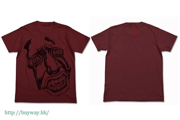 烙印戰士 : 日版 (中碼)「霸王之卵」酒紅色 T-Shirt