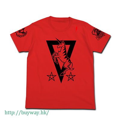 機動戰士高達系列 : 日版 (加大)「尊尼•萊登」酒紅色 T-Shirt